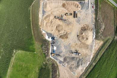 Praxis: Effiziente Vermessung aus der Luft beim Bau der Stromtrasse SuedOstLink