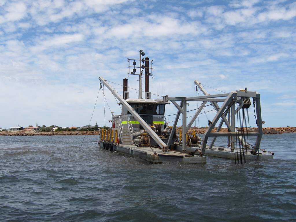 Trimble Marine Construction für Saugbagger