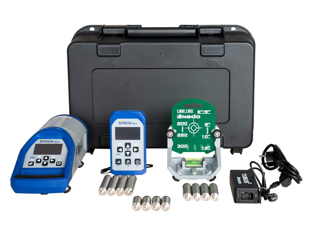 Kanalbaulaser SITECH KL2 mit Zubehör