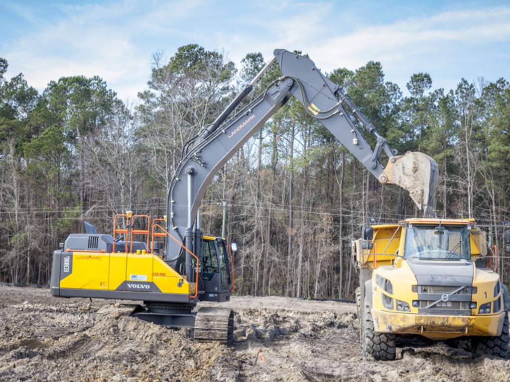 Trimble Earthworks für Bagger