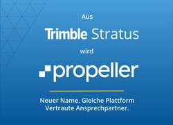 Trimble Stratus wird zu Propeller – Namensänderung ab 2026