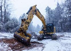 Trimble Siteworks Machine Guidance unterstützt Schwenklöffel und Kompaktlader