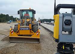 Trimble Technologie im Einsatz: Brennpunkt Grossbaustelle Autobahnkreuz Kaarst