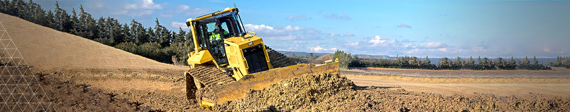 >Trimble Earthworks Dozer